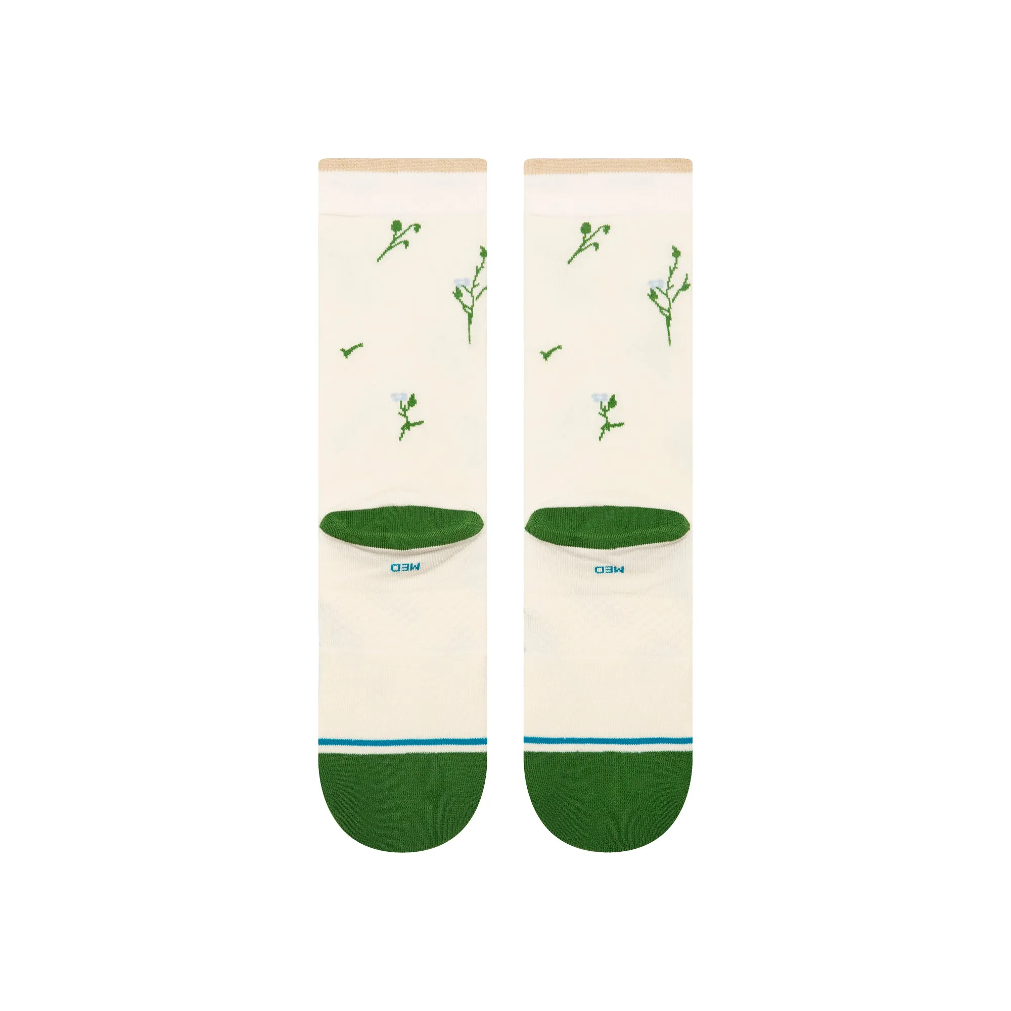 Womens Wildflower Crew Socks sold by Stance product image thumbnail 3