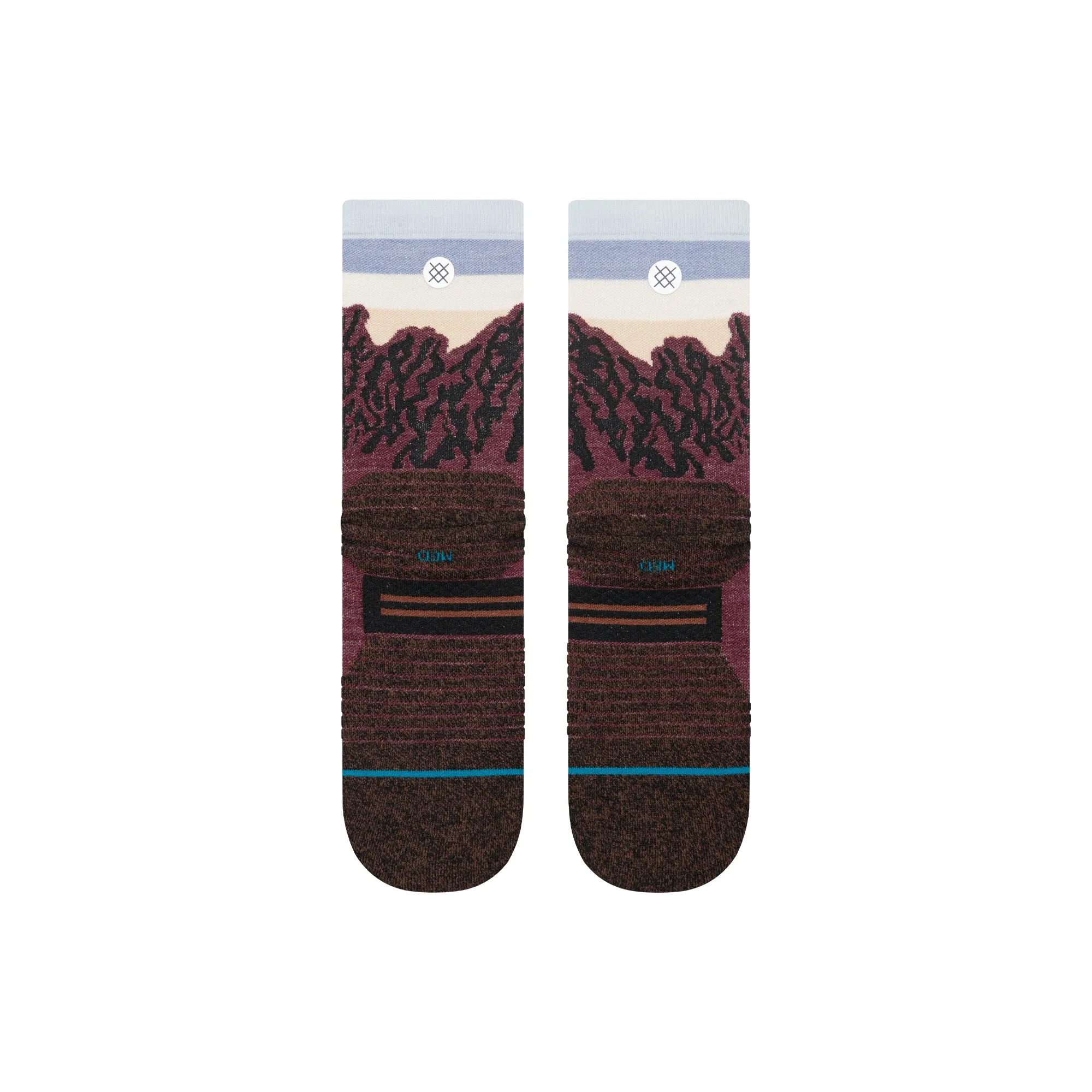Womens The Ridge Light Wool Crew Socks sold by Stance product image thumbnail 3