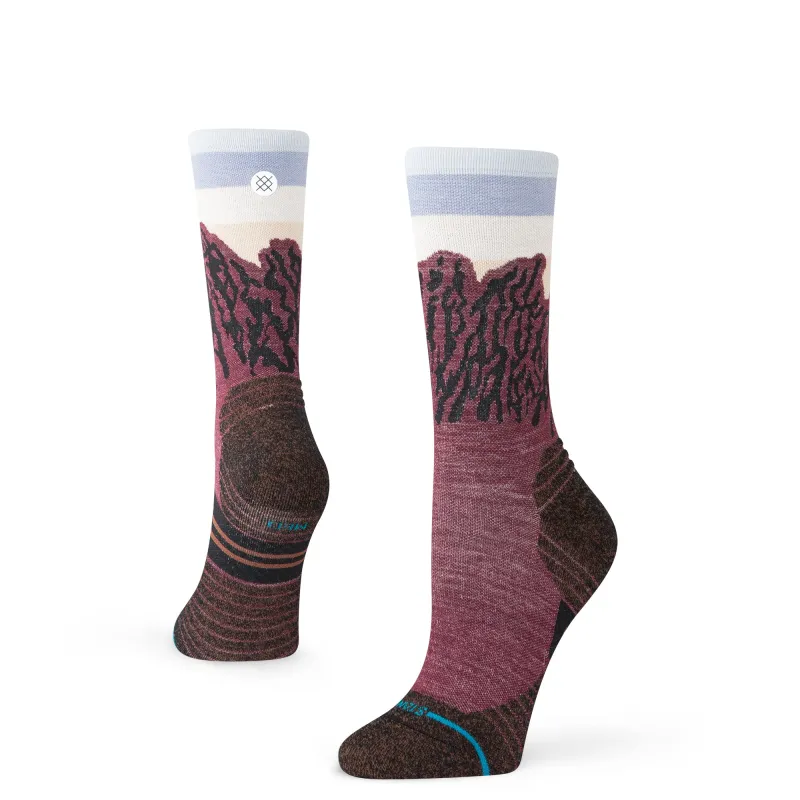 Womens The Ridge Light Wool Crew Socks sold by Stance
