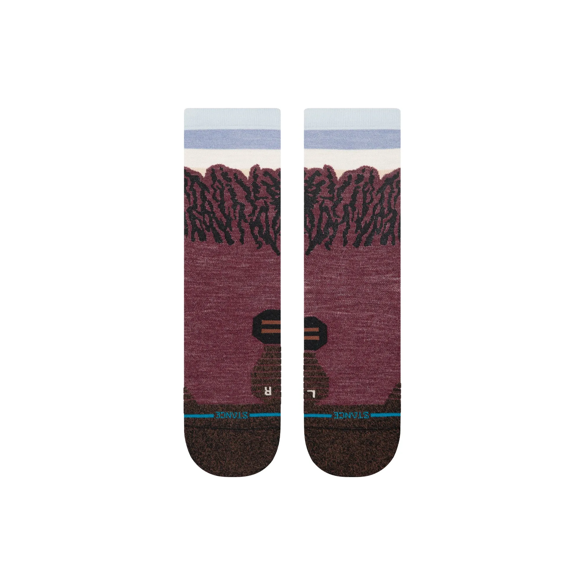 Womens The Ridge Light Wool Crew Socks sold by Stance product image thumbnail 2