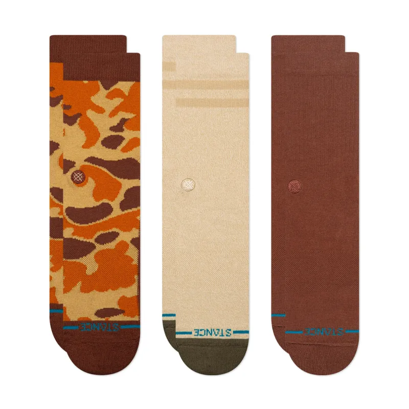 Camo Crew Socks 3 Pack sold by Stance