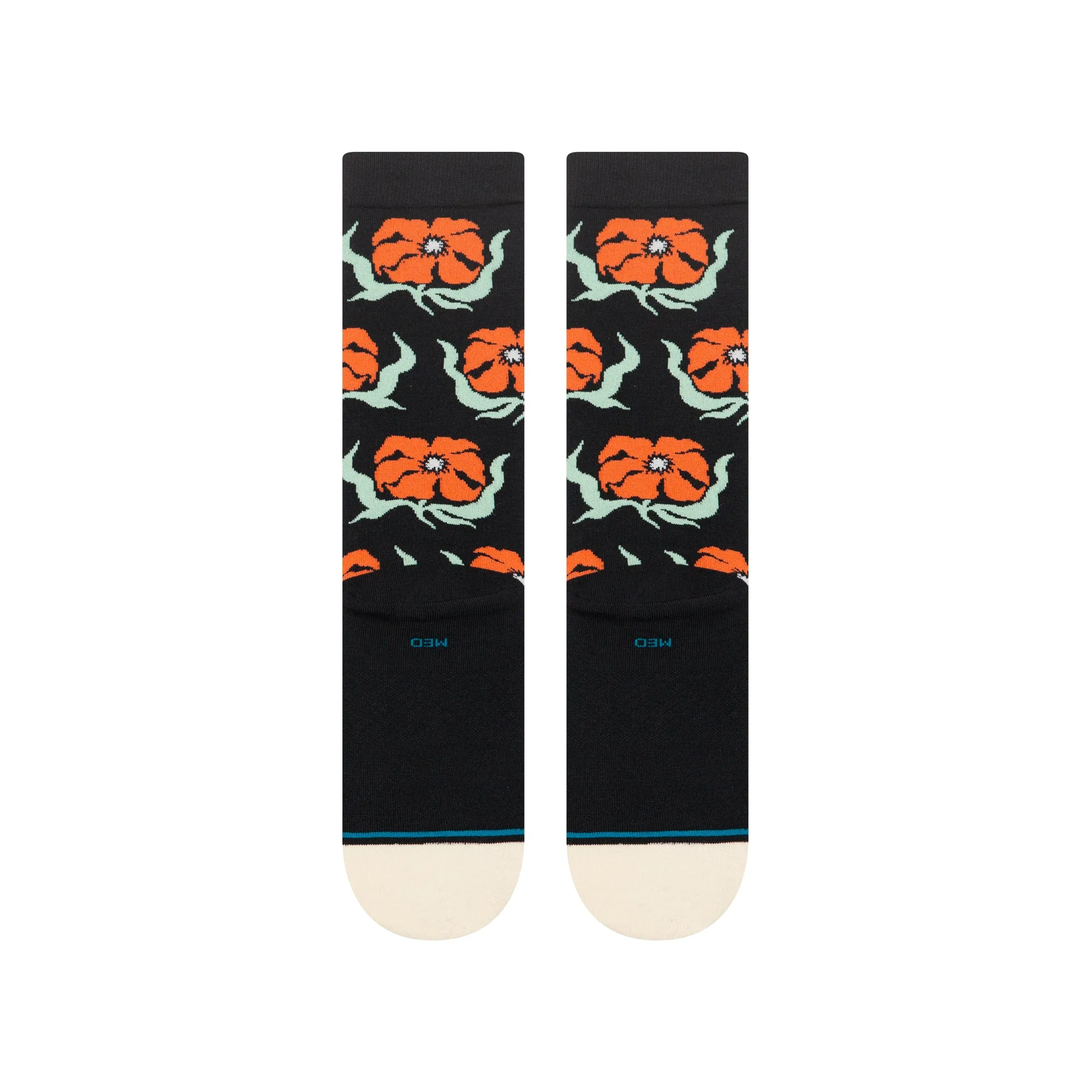 Broadcast Floral Crew Socks sold by Stance product image thumbnail 3