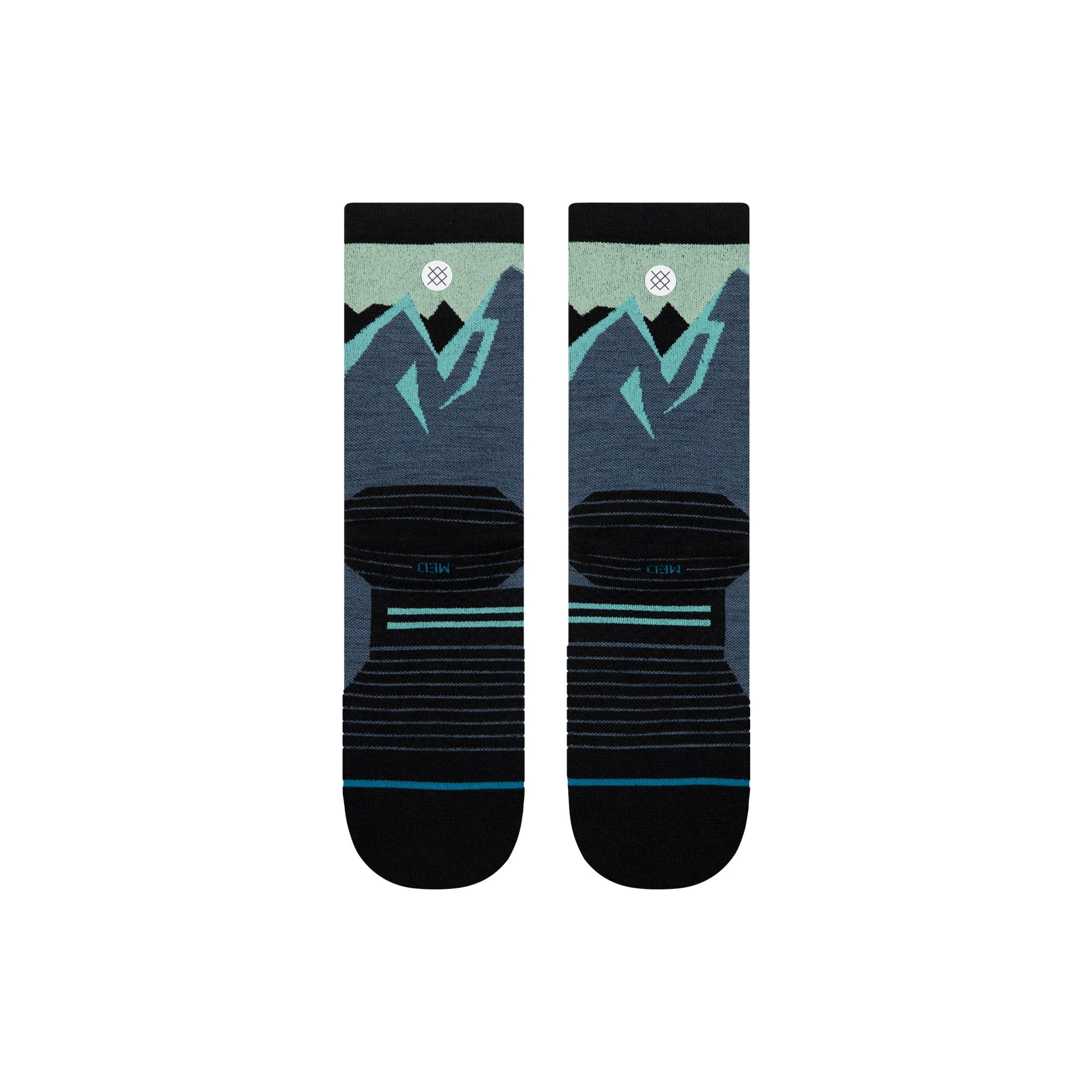 Icy Mountain Light Wool Crew Socks sold by Stance product image thumbnail 3