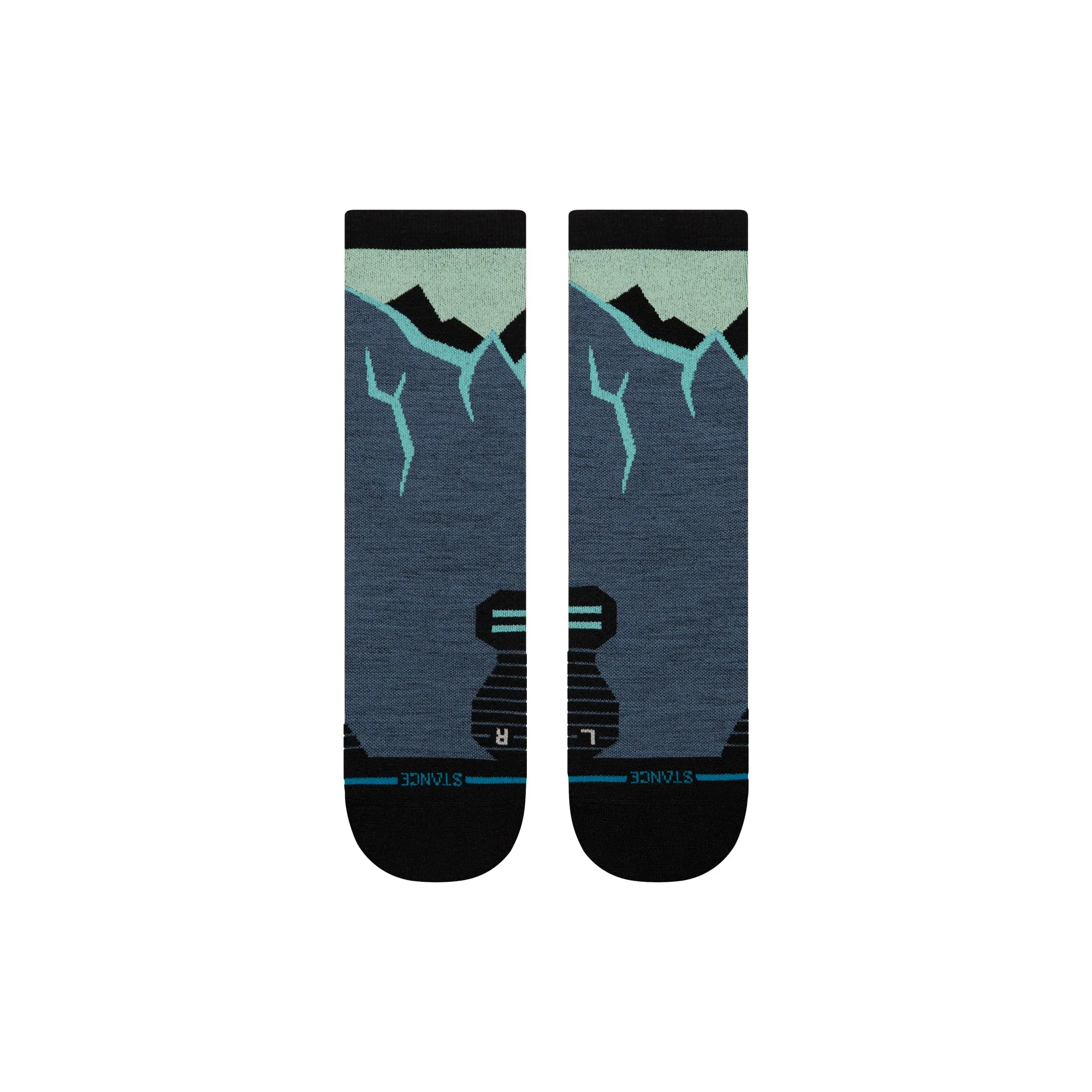 Icy Mountain Light Wool Crew Socks sold by Stance product image thumbnail 2