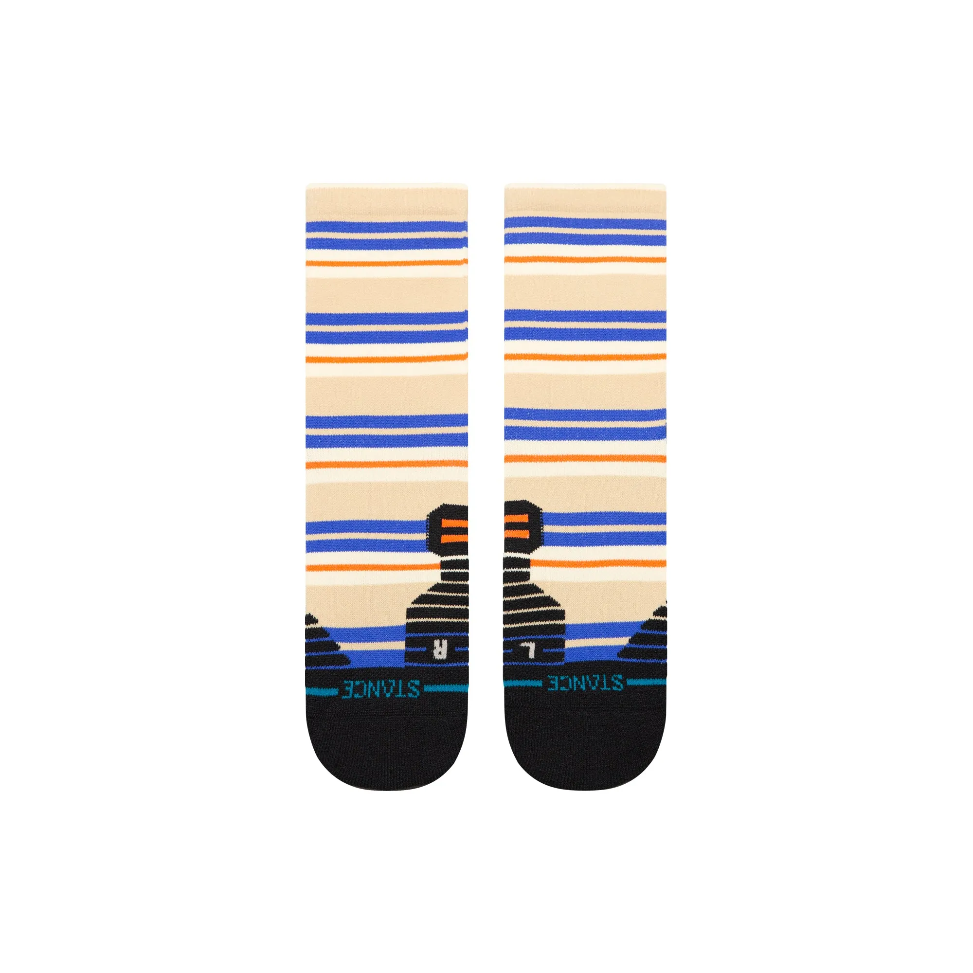 Lennon Mid Crew Socks sold by Stance product image thumbnail 2