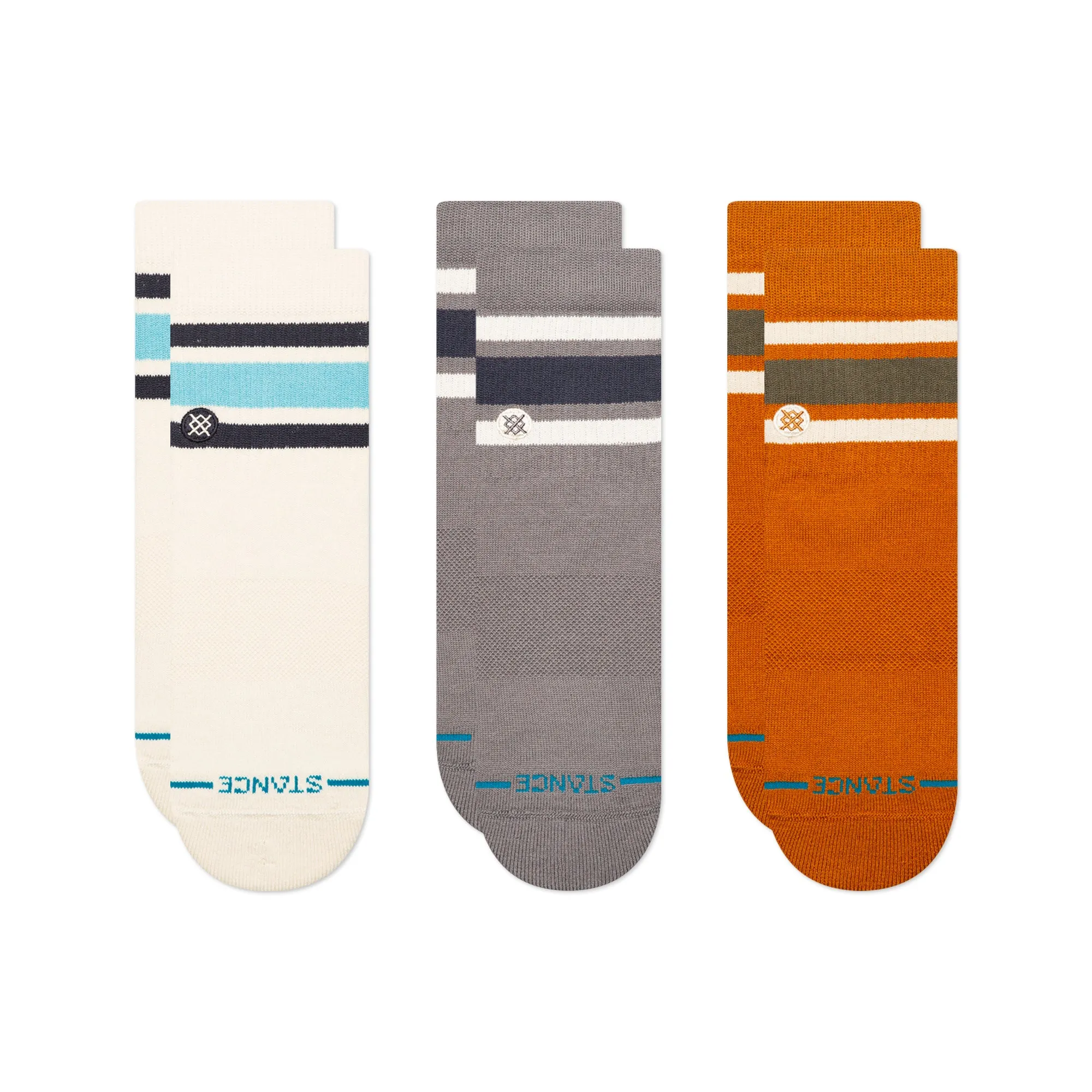 Boyd Quarter Sock 3 Pack sold by Stance