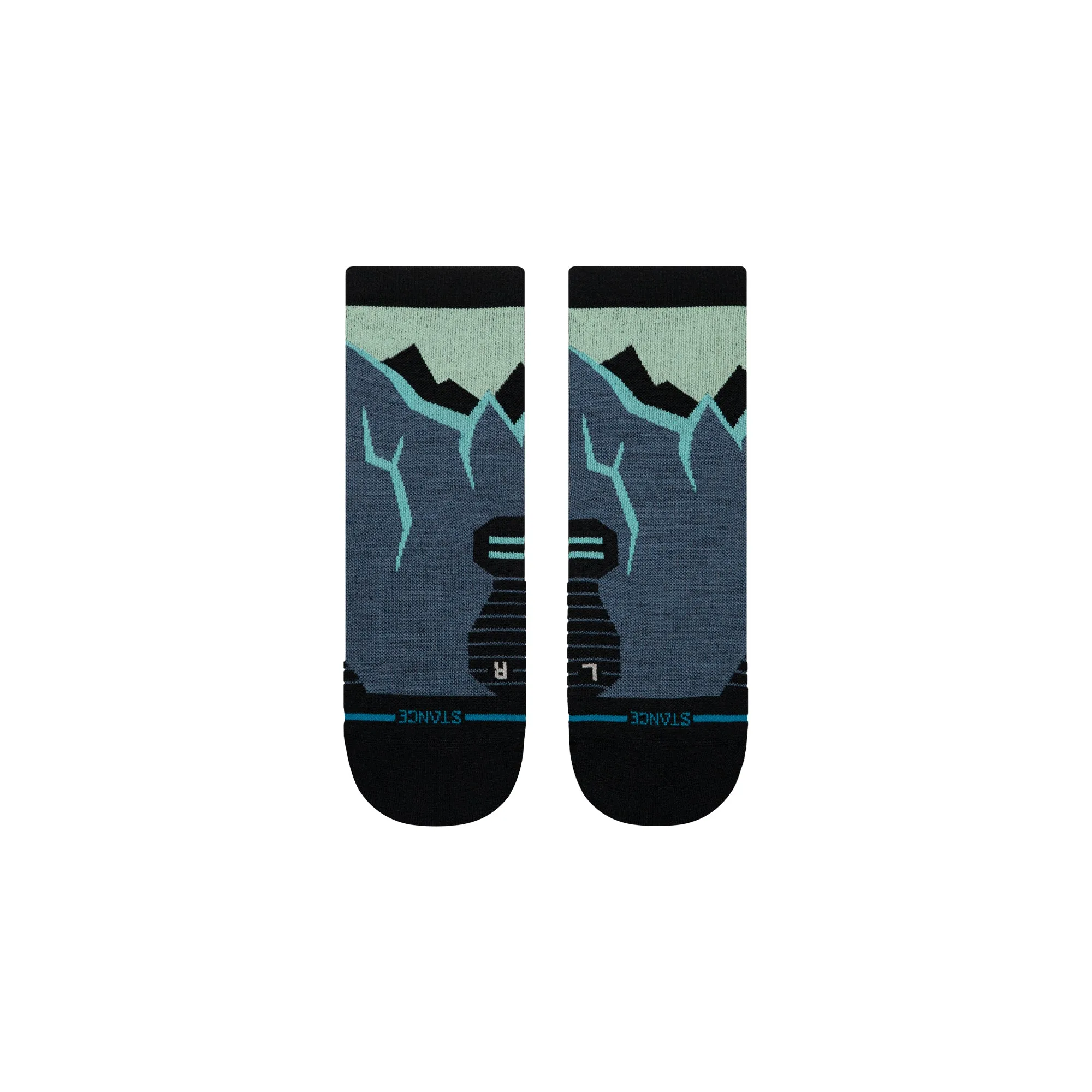 Icy Mountain Light Wool Quarter Socks sold by Stance product image thumbnail 2