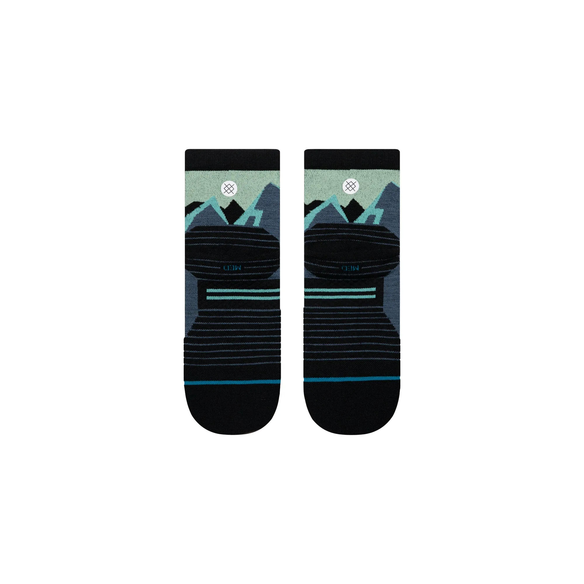 Icy Mountain Light Wool Quarter Socks sold by Stance product image thumbnail 3
