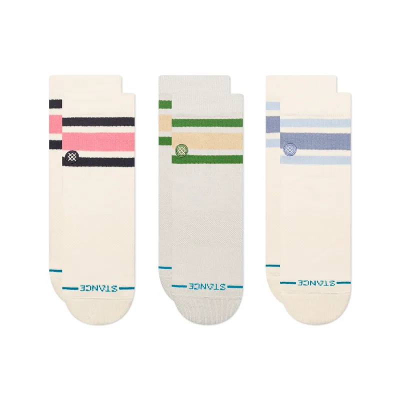 Womens Boyd Quarter Socks 3 Pack sold by Stance