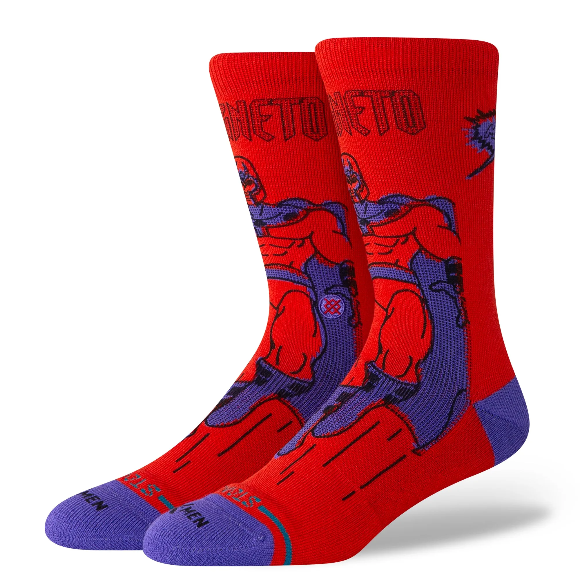 Marvel x Stance Magneto Crew Socks sold by Stance