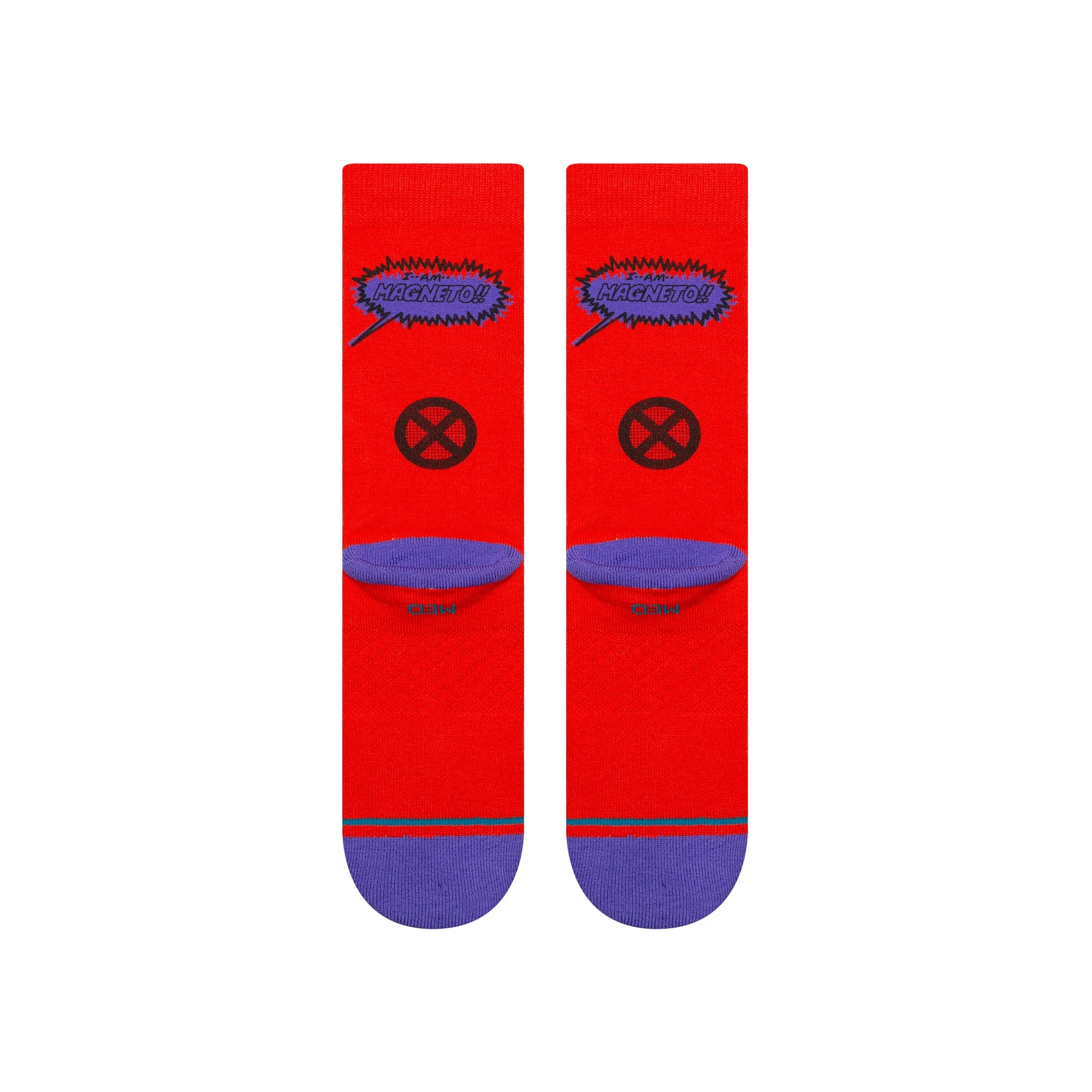 Marvel x Stance Magneto Crew Socks sold by Stance product image thumbnail 3