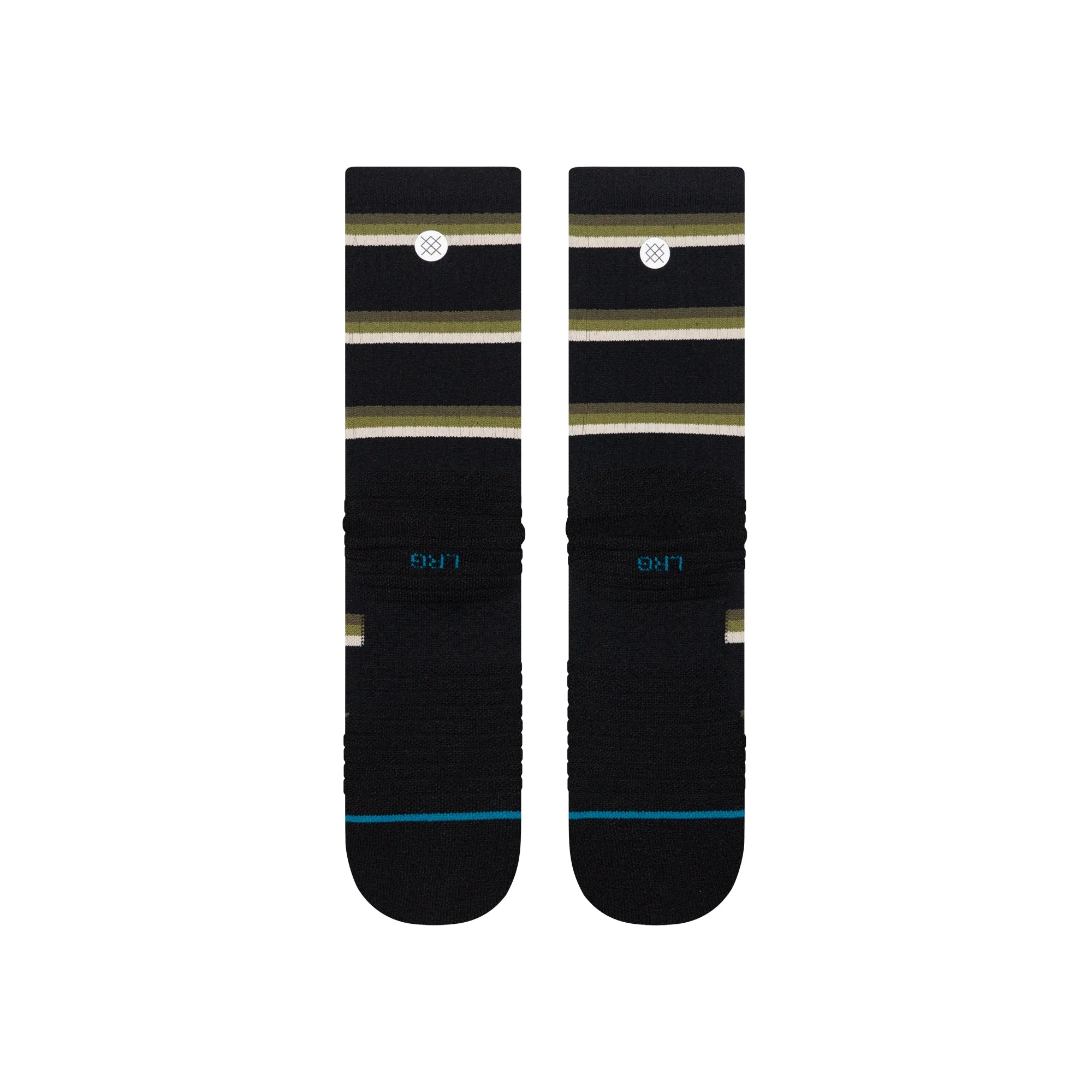 Multistripe Mid Ribbed Crew Socks sold by Stance product image thumbnail 3