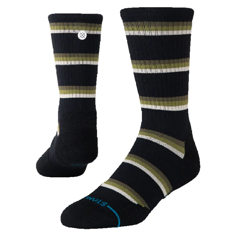 Multistripe Mid Ribbed Crew Socks sold by Stance