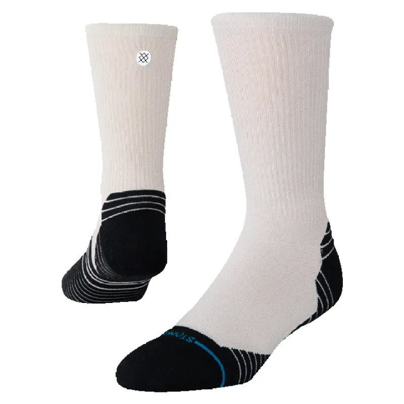 Ribbed Run Light Crew Socks sold by Stance