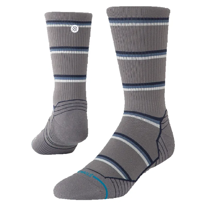 Multistripe Run Ribbed Crew Socks sold by Stance