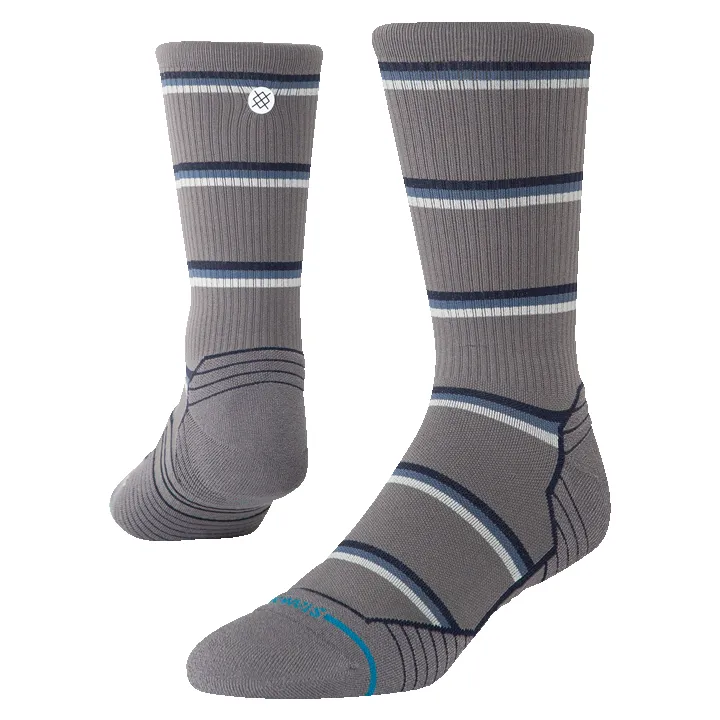 Multistripe Run Ribbed Crew Socks sold by Stance