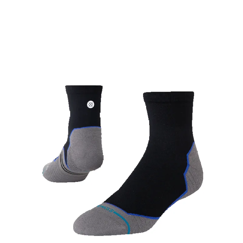 Contrast Seam Light Quarter Socks sold by Stance
