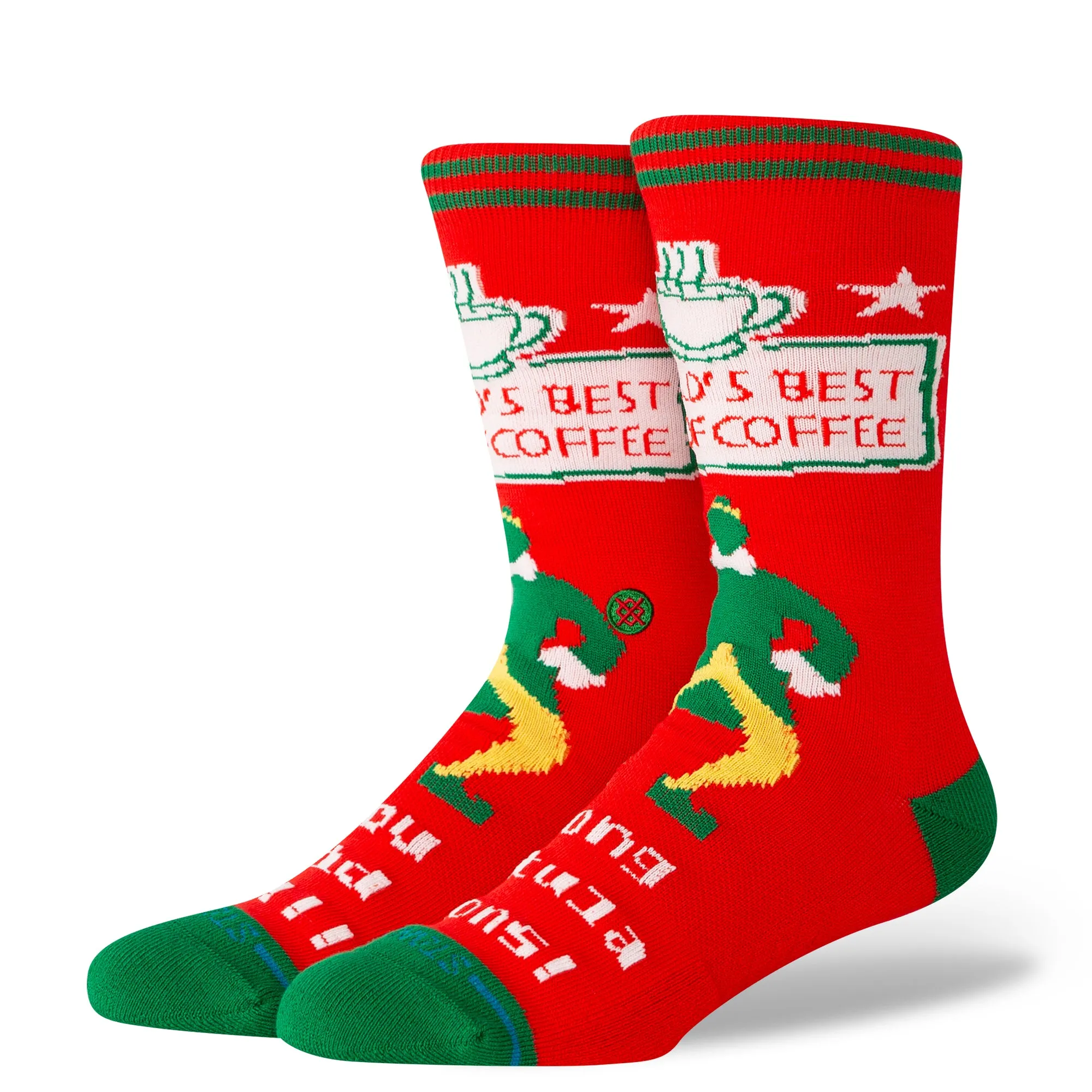Elf x Stance Worlds Best Crew Socks sold by Stance