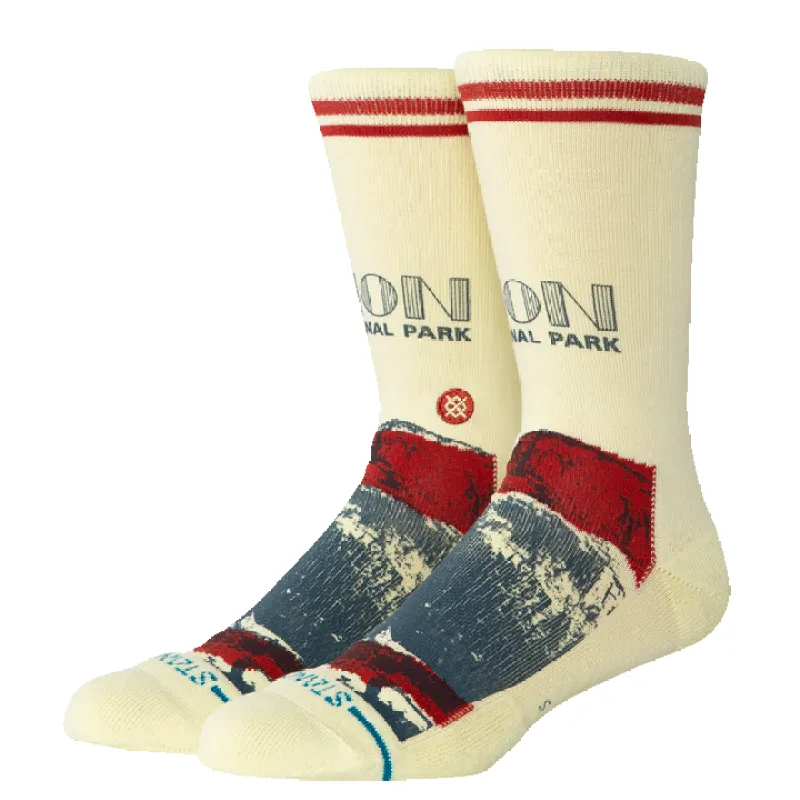 National Parks x Stance Zion National Park Crew Socks sold by Stance