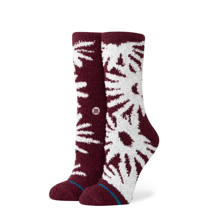 Womens Daisies Cozy Crew Socks sold by Stance