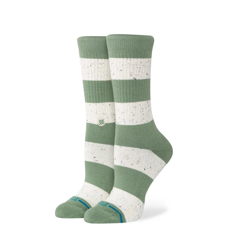 Womens Nep Stripe Crew Socks sold by Stance