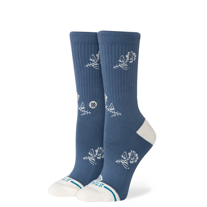 Womens Petite Bloom Crew Socks sold by Stance
