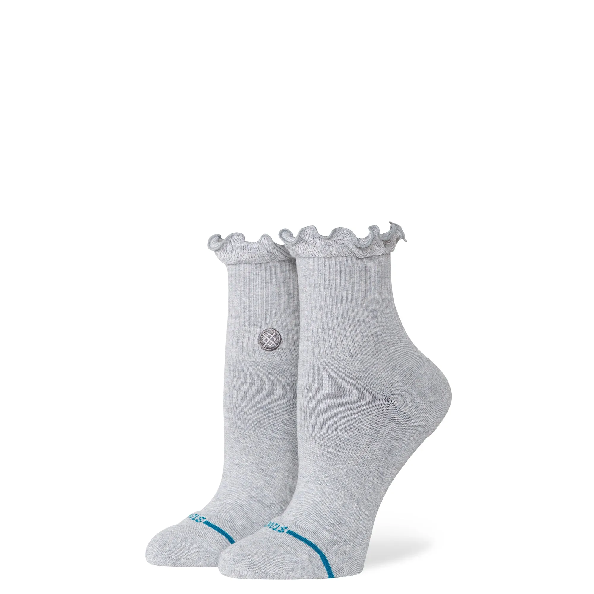 Womens Ruffle Icon Quarter Socks sold by Stance product image thumbnail 4
