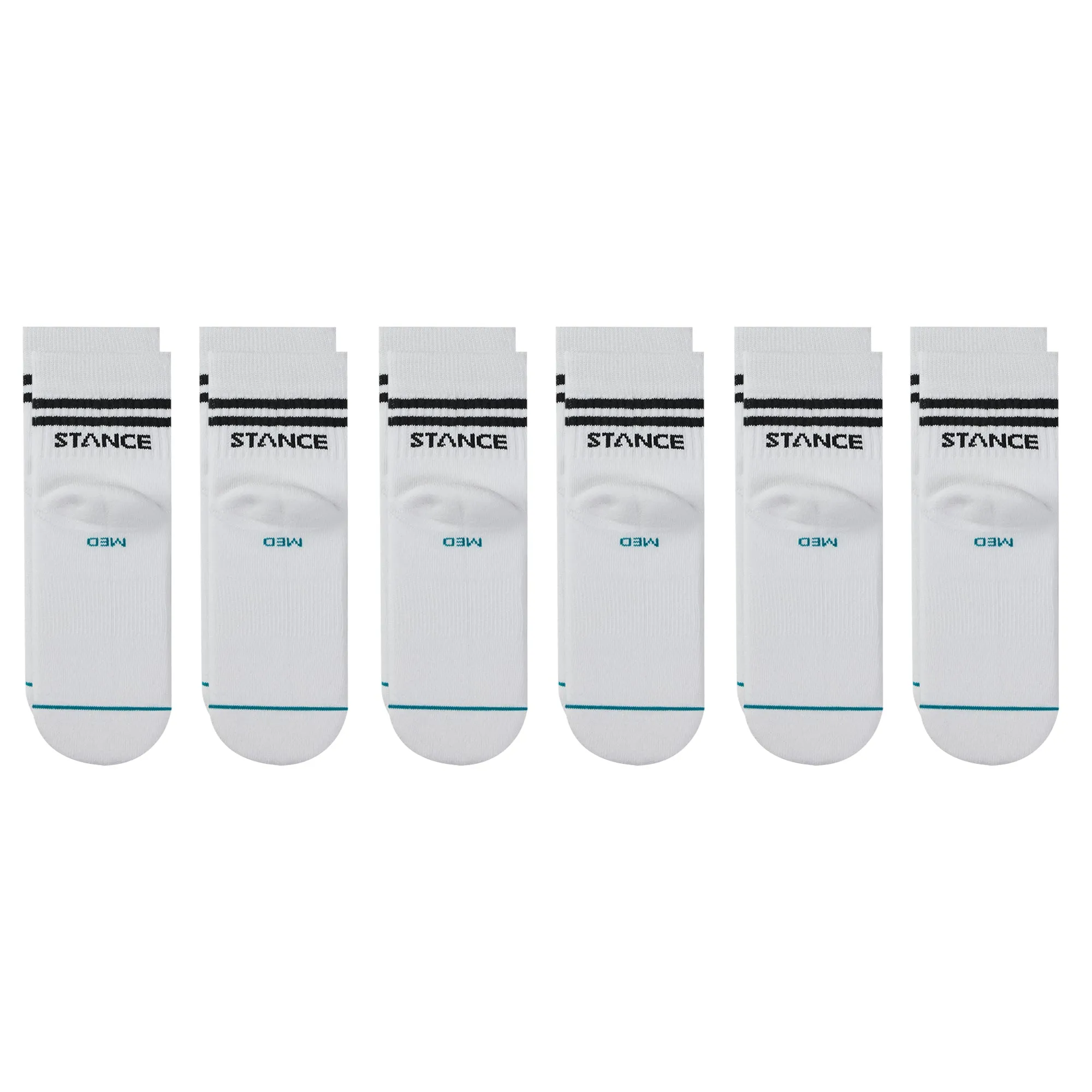 Core Quarter Socks 6 Pack sold by Stance product image thumbnail 3