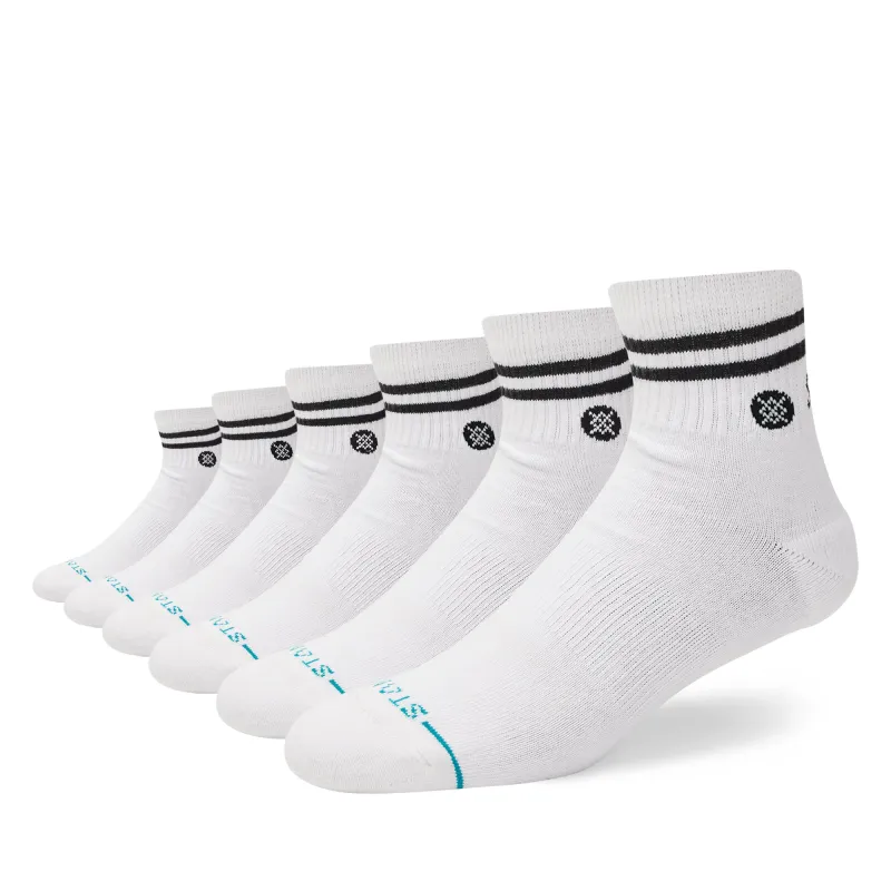 Core Quarter Socks 6 Pack sold by Stance