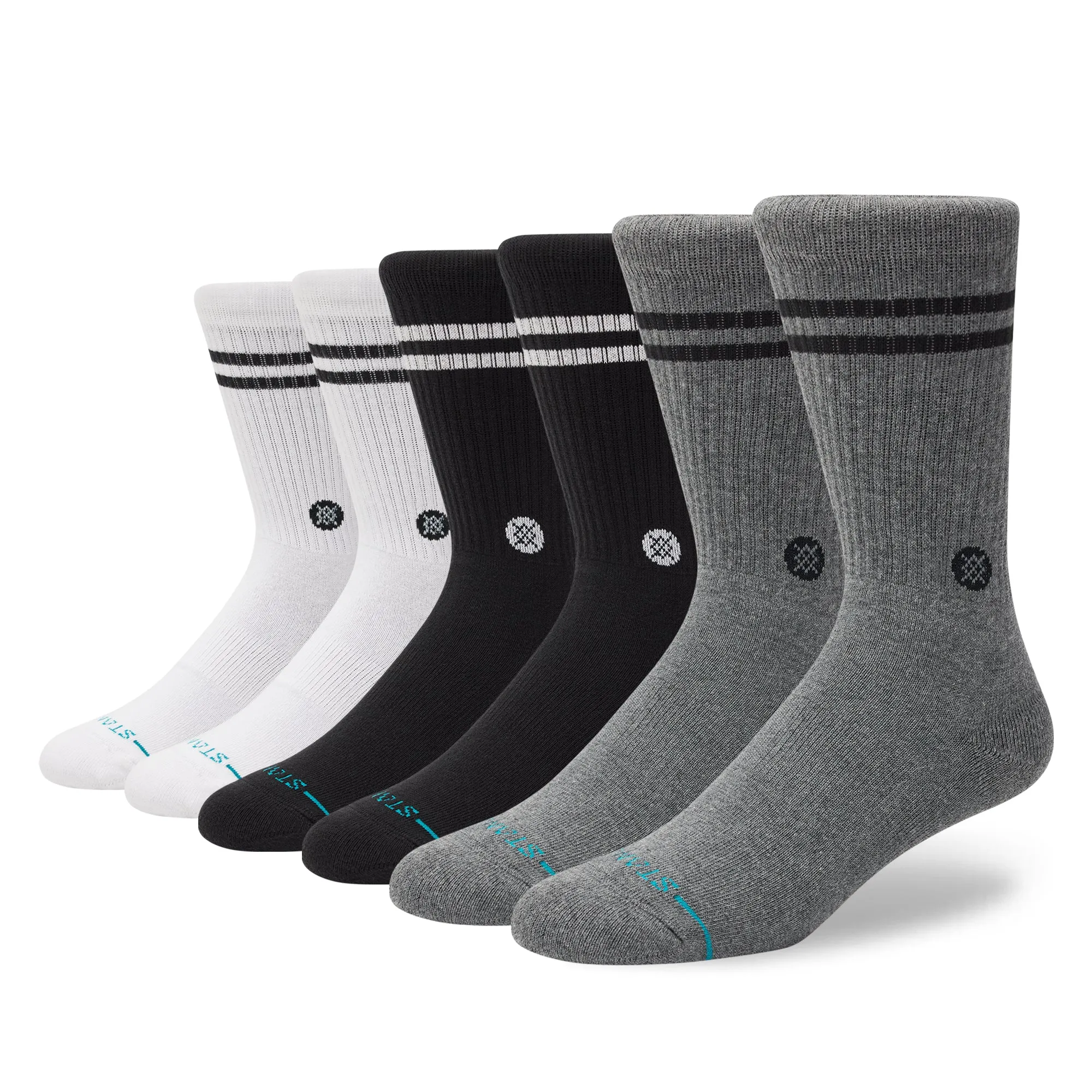 Core Crew Socks 6 Pack sold by Stance product image thumbnail 3