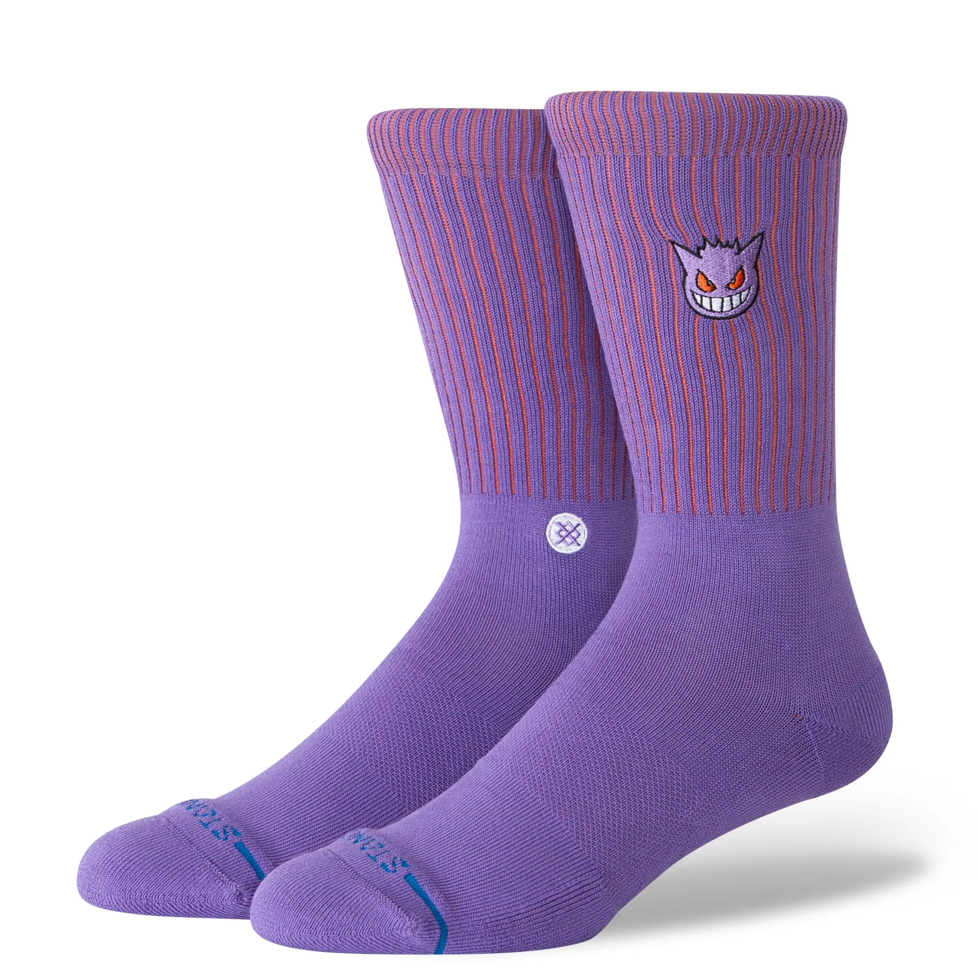 Pokémon x Stance Gengar Crew Socks sold by Stance