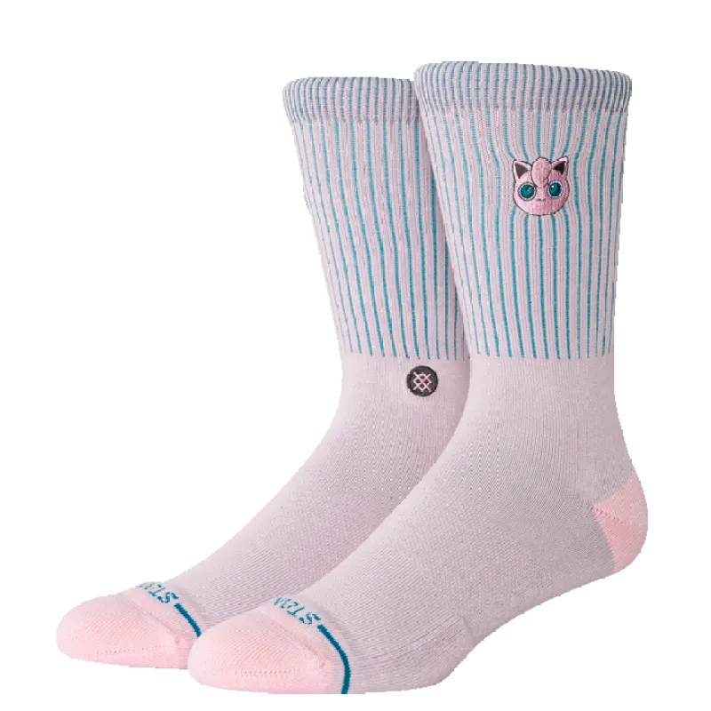 Pokémon x Stance Jigglypuff Crew Socks sold by Stance