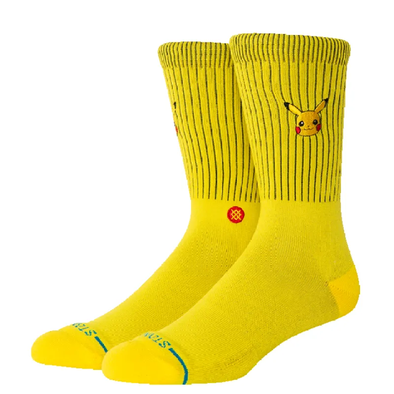 Pokémon x Stance Pikachu Crew Socks sold by Stance