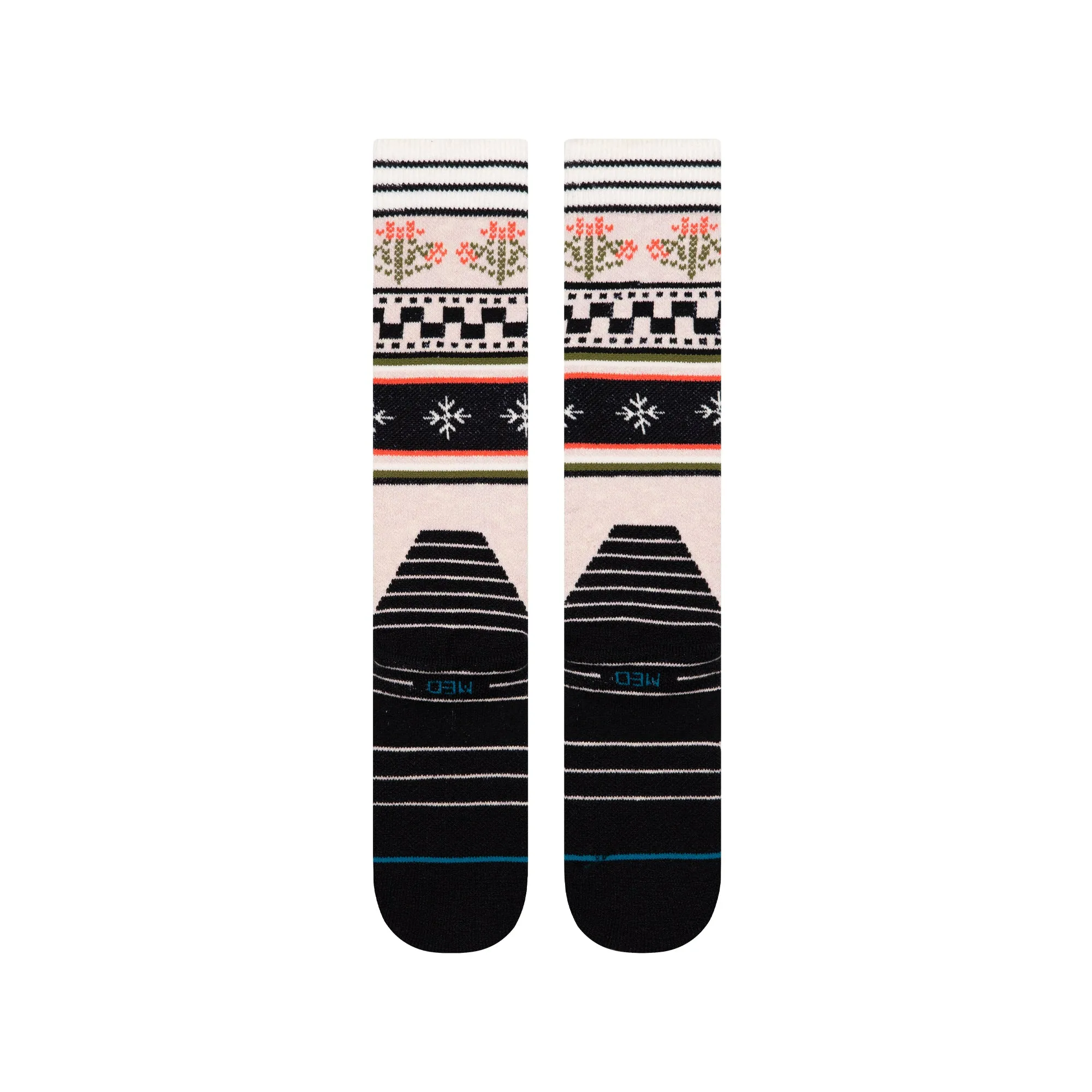 Womens Winter Bloom Mid Otc Socks sold by Stance product image thumbnail 3