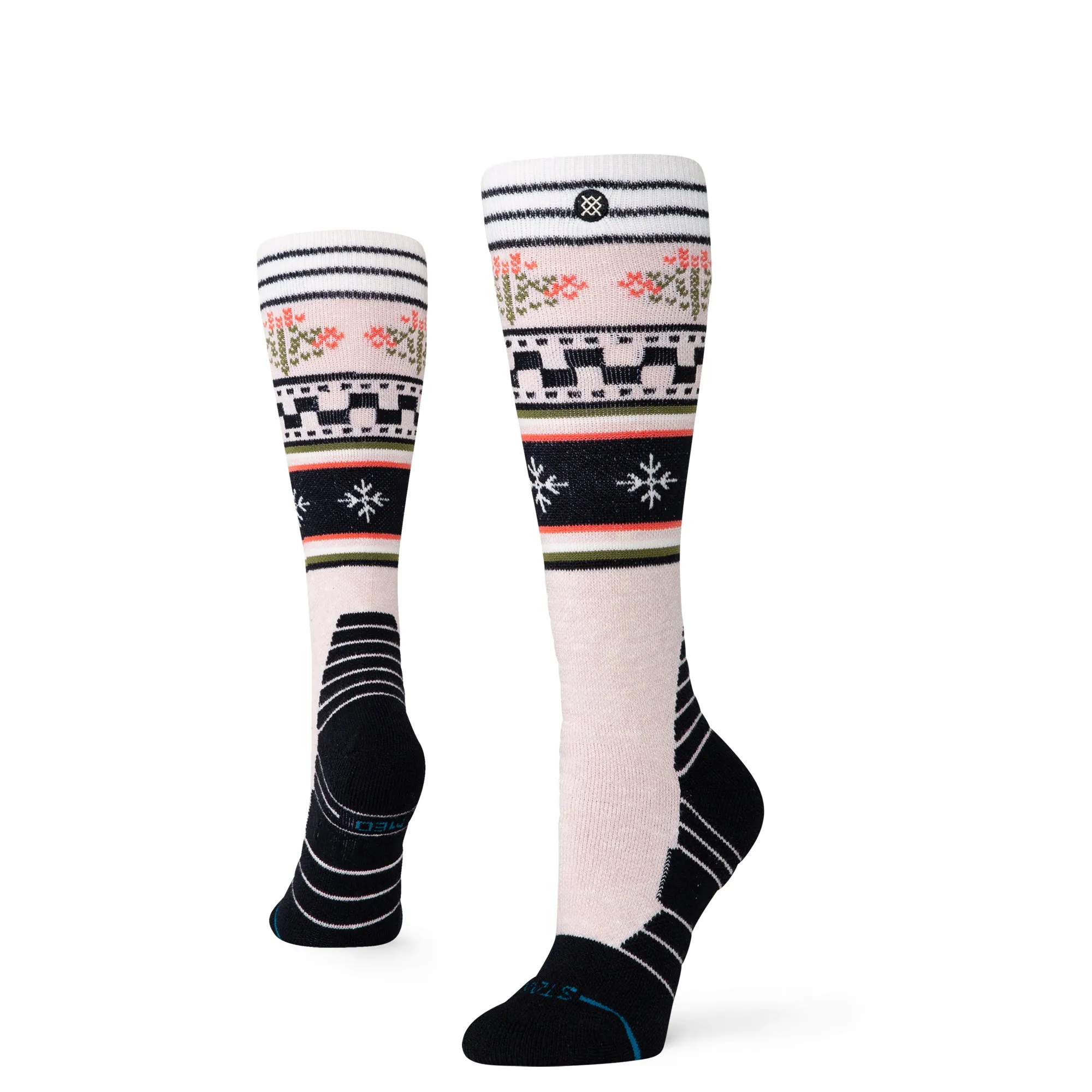 Womens Winter Bloom Mid Otc Socks sold by Stance