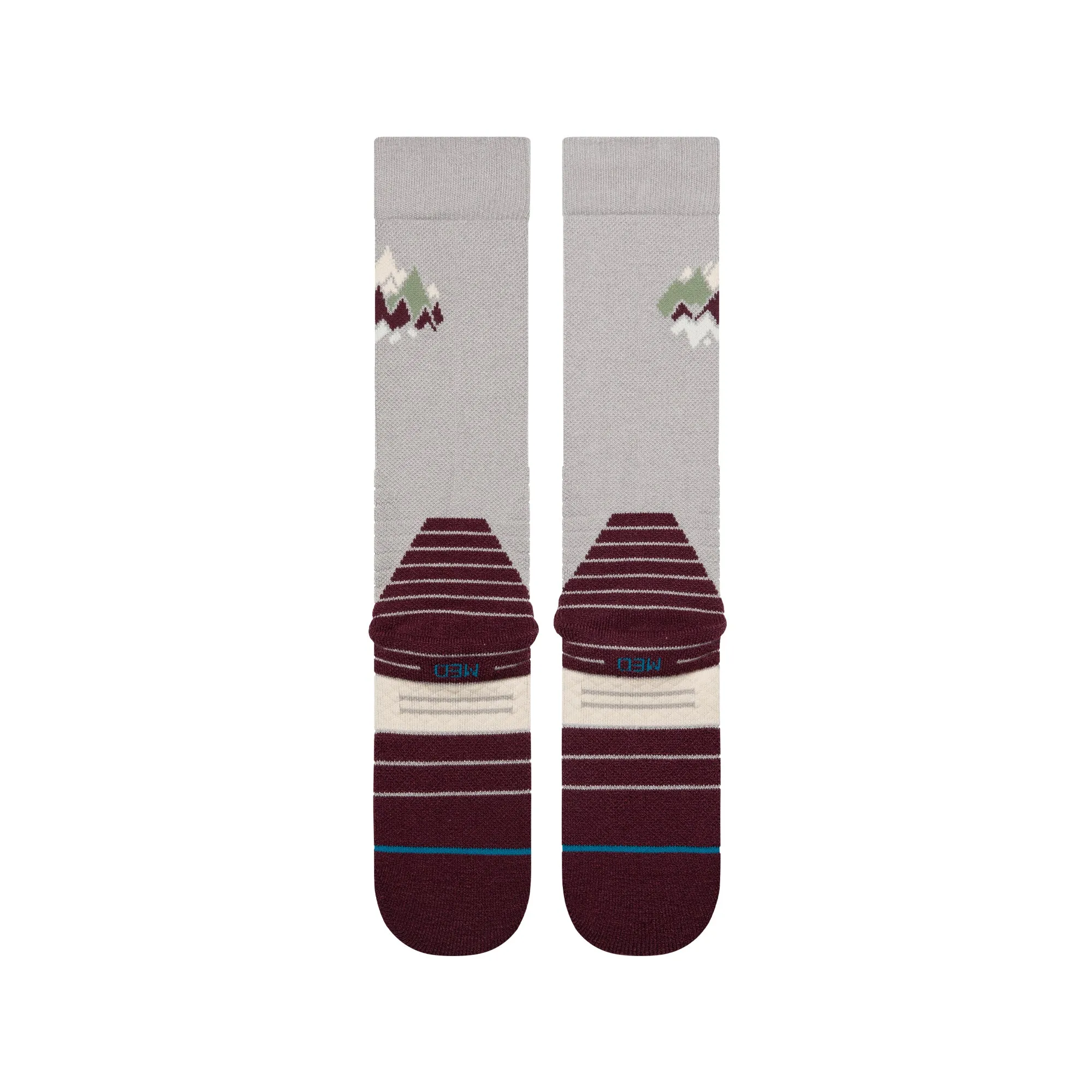 Womens Peaks Mid Wool Snow Otc Socks sold by Stance product image thumbnail 3
