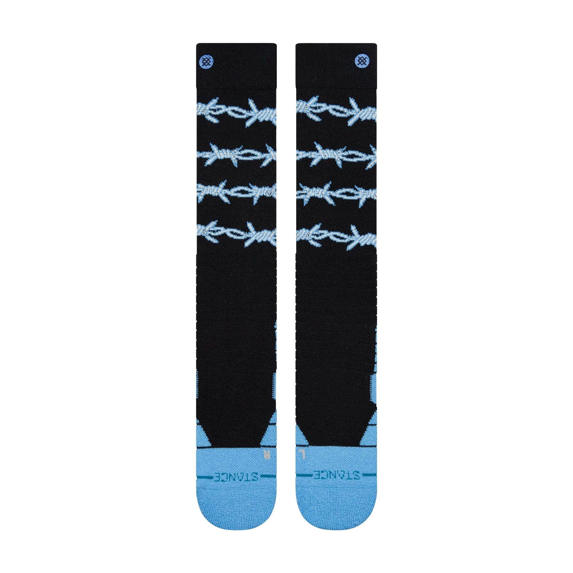 Barbed Wire Mid Poly Snow Otc Socks sold by Stance product image thumbnail 2