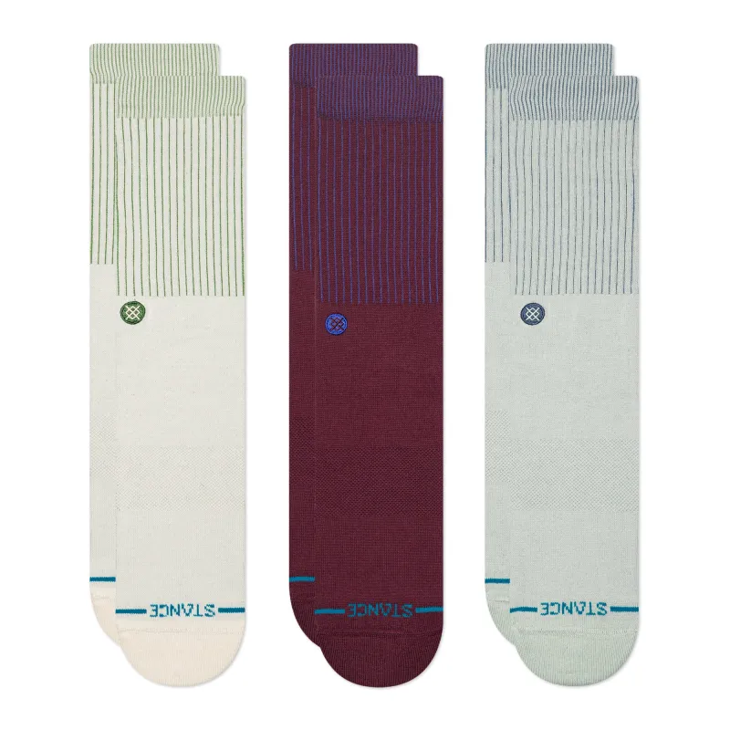 Icon Pop Crew Socks 3 Pack sold by Stance