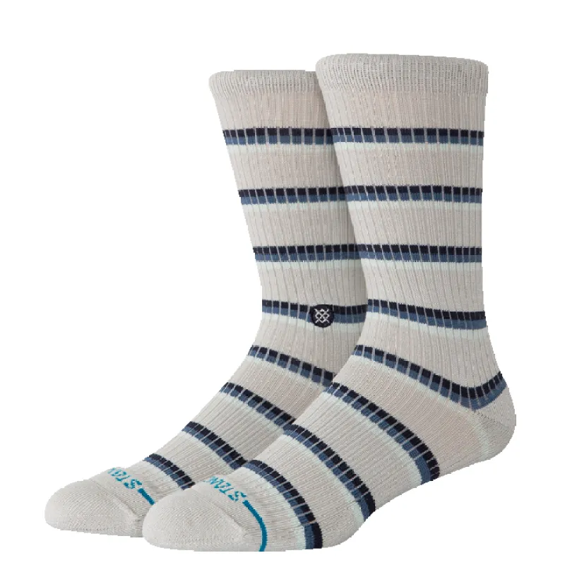 Multistripe Ribbed Crew Socks sold by Stance