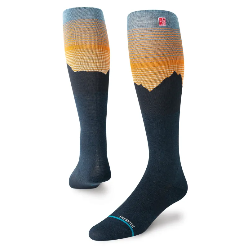 Jimmy Chin x Stance Rising Snow Otc Socks sold by Stance