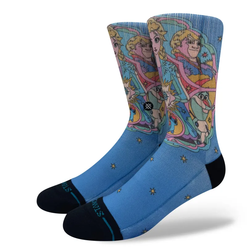 Disney x Stance Elsa Kaleidoscope Crew Socks sold by Stance