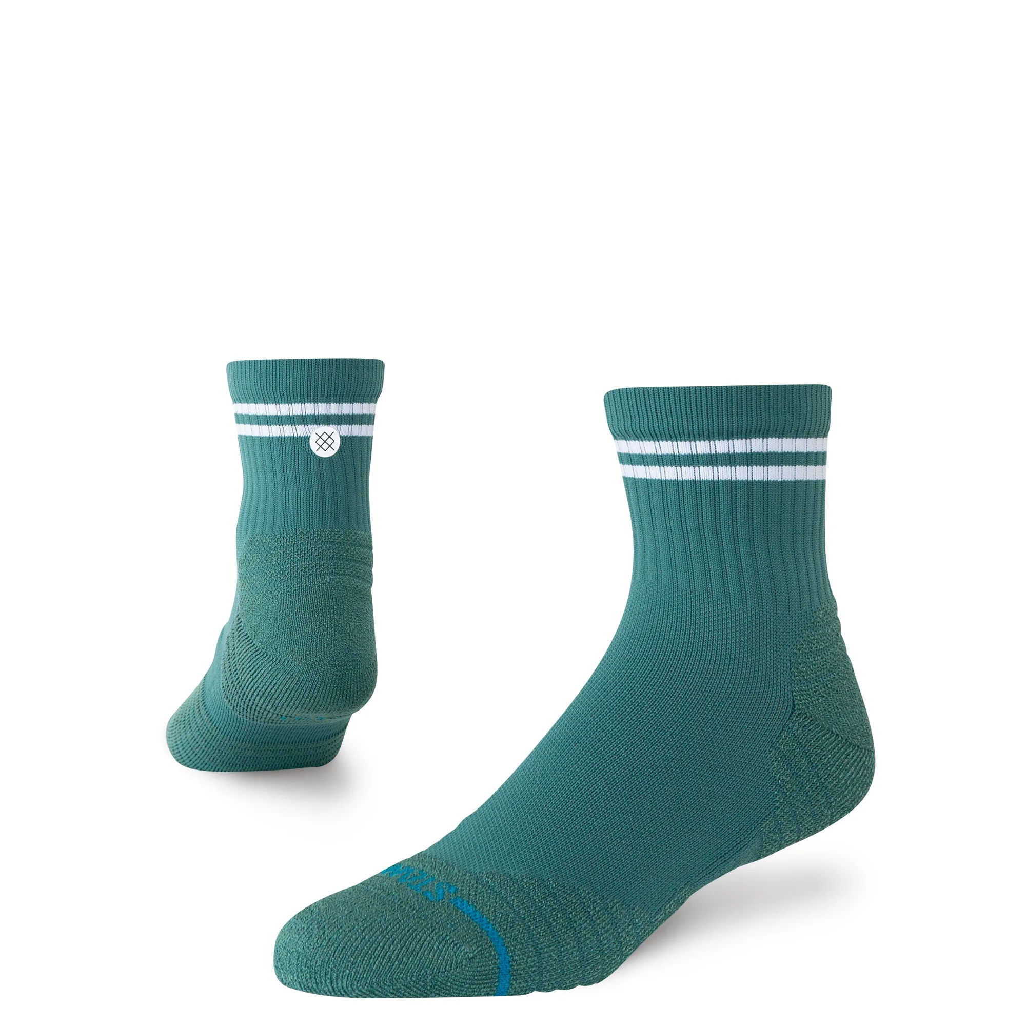 Lined Up Mid Quarter Socks sold by Stance