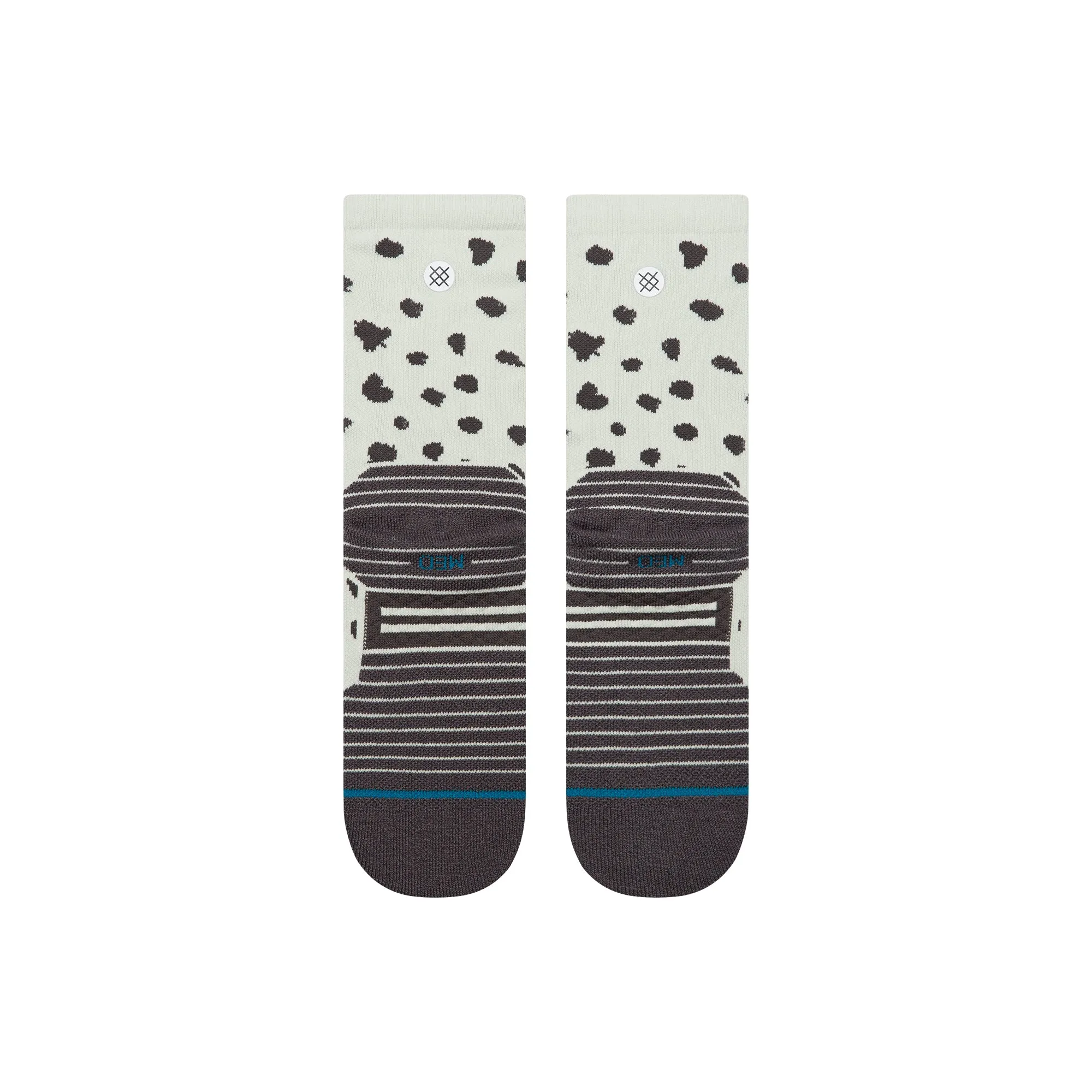 Womens Leopard Mid Crew Socks sold by Stance product image thumbnail 3