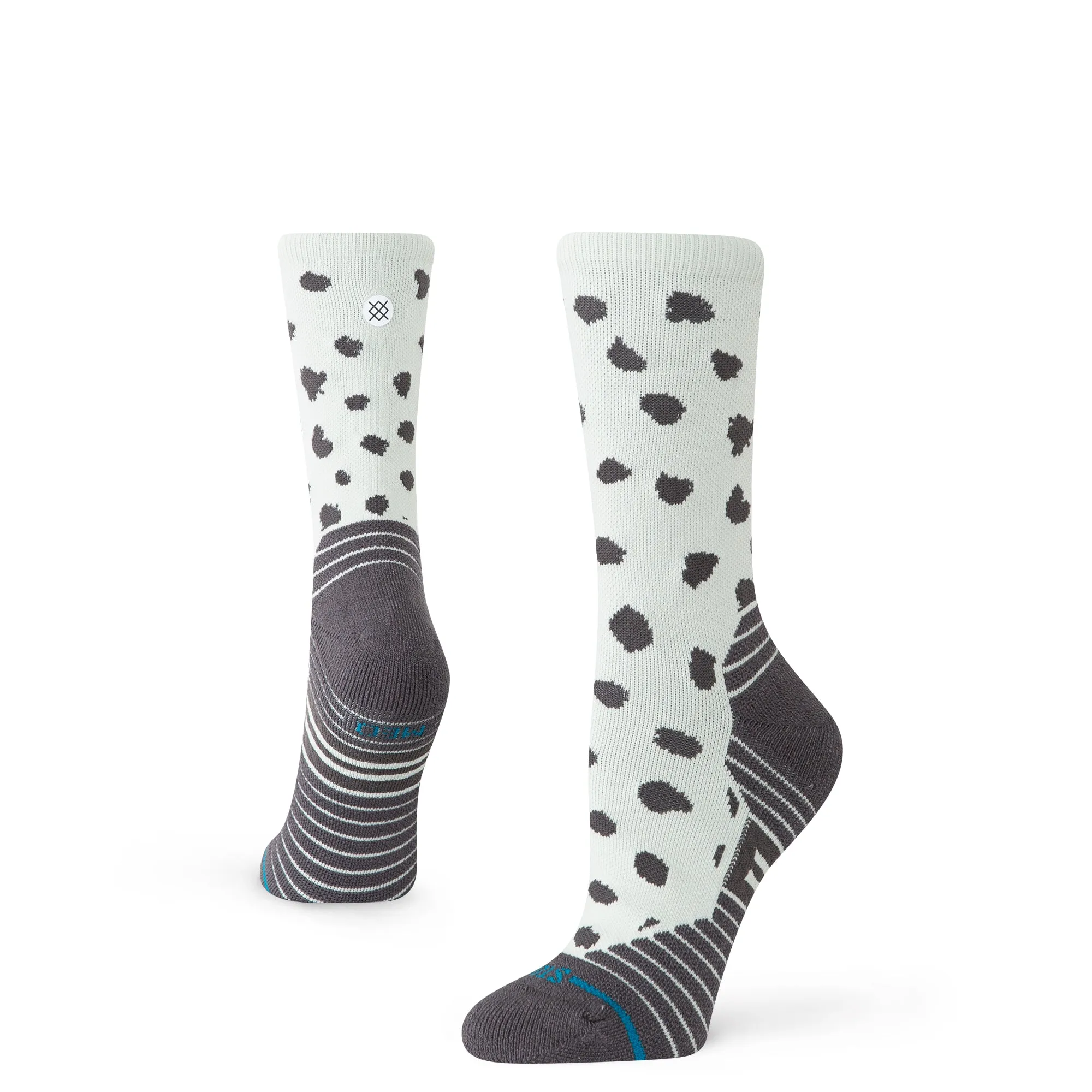 Womens Leopard Mid Crew Socks sold by Stance