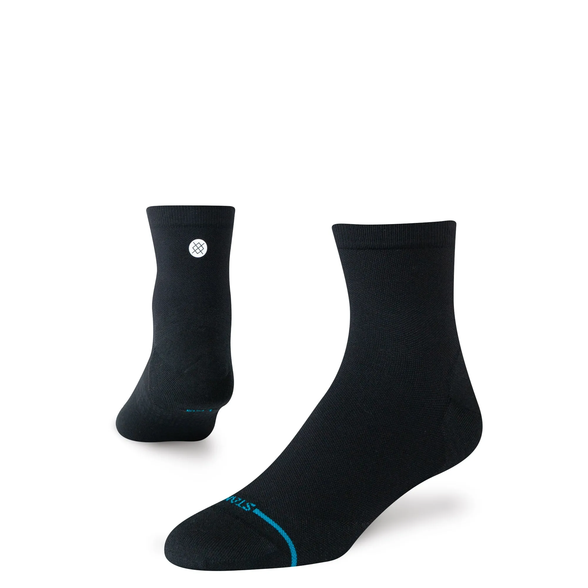 Solid Ultralight Quarter Socks sold by Stance