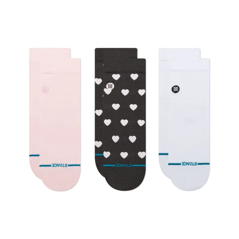 Womens Hearts Lowrider Socks 3 Pack made by Stance