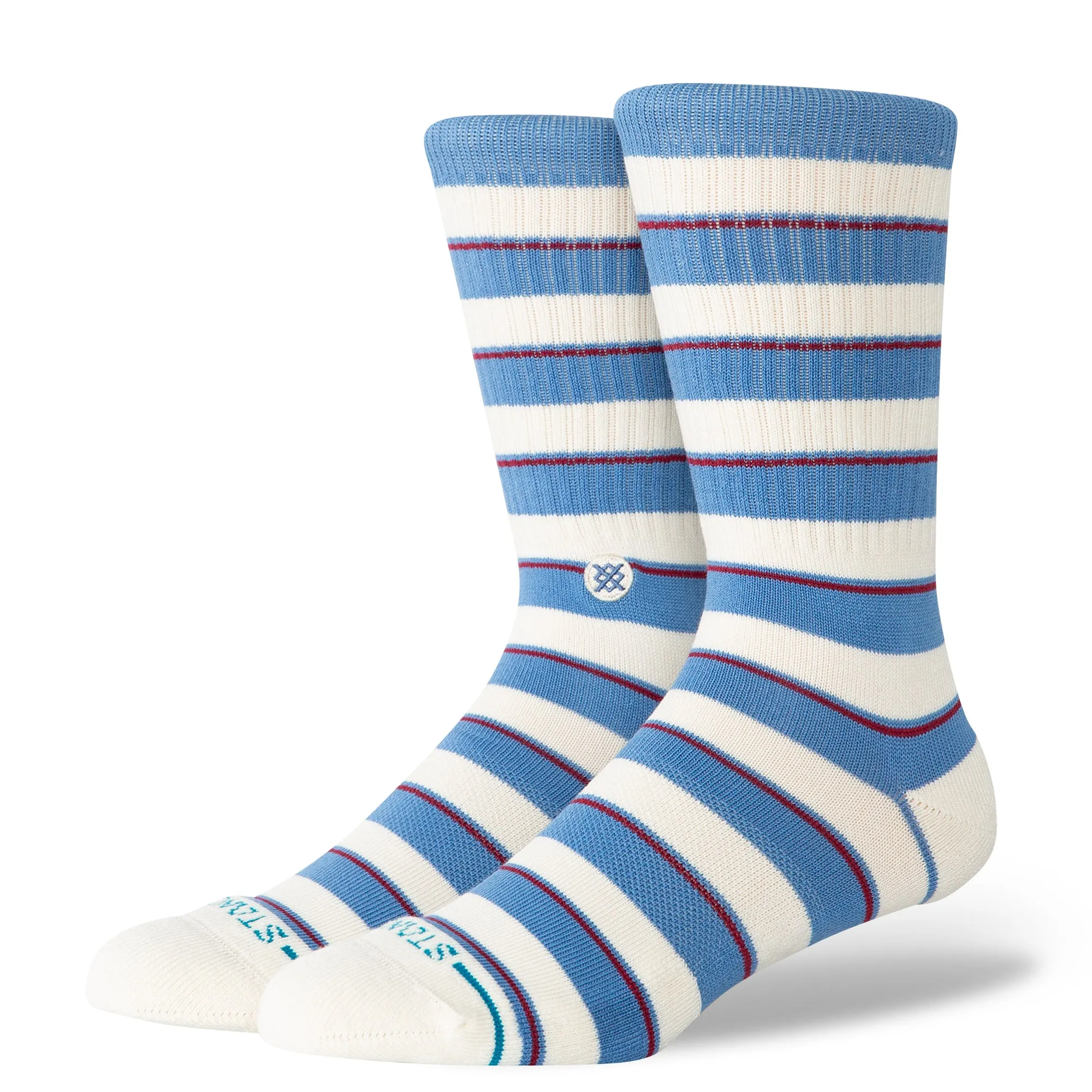 Striped It Crew Socks sold by Stance