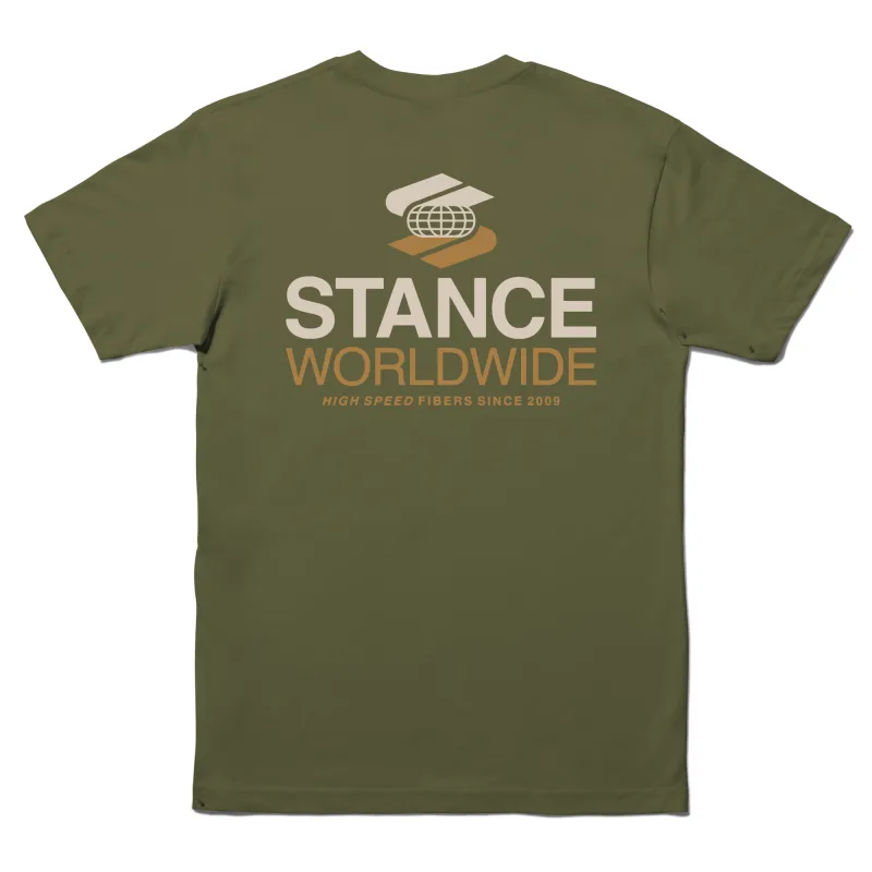 Worldwide T-Shirt made by Stance
