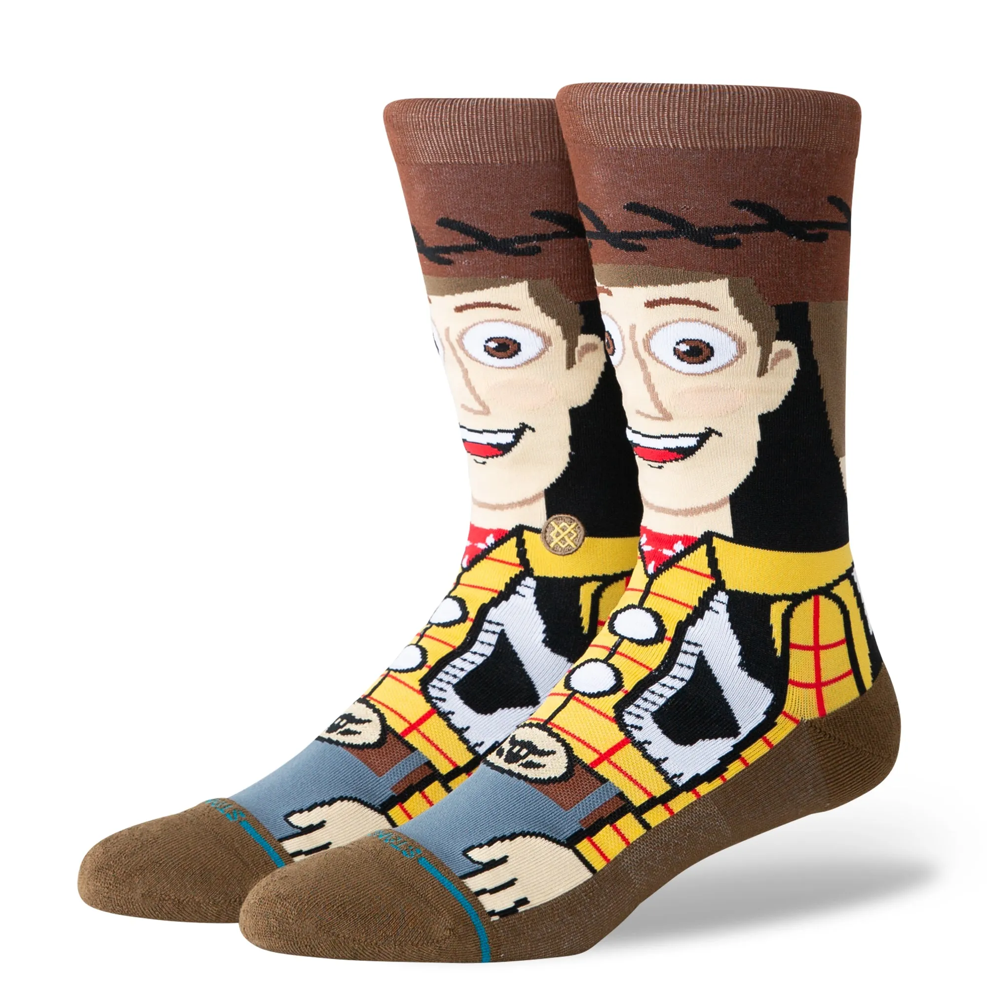 Toy Story x Stance Woody Crew Socks sold by Stance