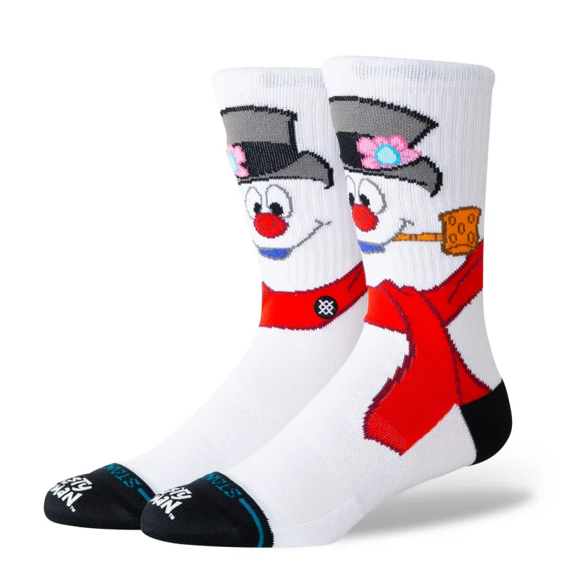 Frosty the Snowman x Stance Frosty Crew Socks made by Stance